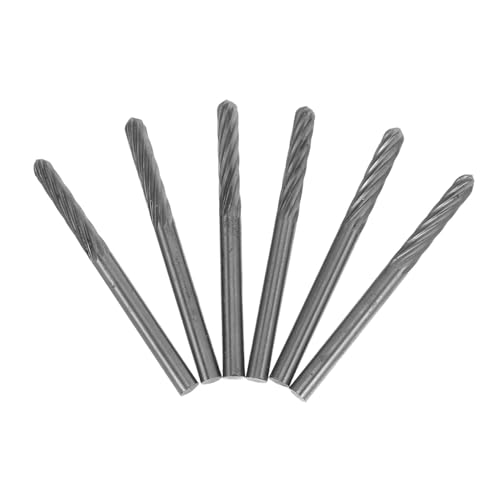 GETAJGHSD 6 Stück Präzise Entgratbohrer für Metall Kunststoff und Holz Schaft Langlebig und Leistungsstark für Heimwerker und Industrieanwendungen von GETAJGHSD