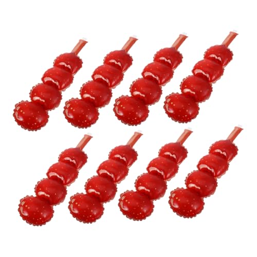 GETAJGHSD 8 Stück Ballon Requisiten, Riesige Aufblasbare Candied Haws, Geburtstagsdeko, Food Themenballons, Candied Haws Pe Ballons, Hochzeitsparty Zubehör, Candied Haws Theme Party Food Pe GETAJGHSD 8 Stück Ballon Requisiten, Riesige Aufblasbare Candied Haws, Geburtstagsdeko, Food Themenballons, Candied Haws Pe Ballons, Hochzeitsparty Zubehör, Candied Haws Theme Party Food Pe von GETAJGHSD