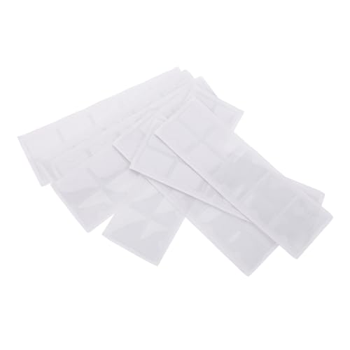 GETAJGHSD 80 Stück Selbstklebende Etikettenhalter: Transparente Etikettentaschen, Karteikartentaschen, Kartenhalter, Regal, Namensschild-display Organisieren Und Schützen, 4 X 3 Cm von GETAJGHSD