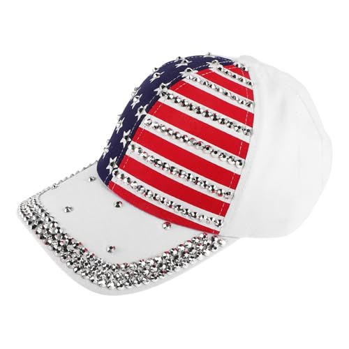 GETAJGHSD Baseballkappe Mit Roter Amerikanischer Flagge, Patriotische Hüte, Große Mengen Hüte Zum 4. Juli Für Frauen, Baseballkappe Mit Amerikanischer Flagge Für Frauen, Amerikanische GETAJGHSD Baseballkappe Mit Roter Amerikanischer Flagge, Patriotische Hüte, Große Mengen Hüte Zum 4. Juli Für Frauen, Baseballkappe Mit Amerikanischer Flagge Für Frauen, Amerikanische von GETAJGHSD