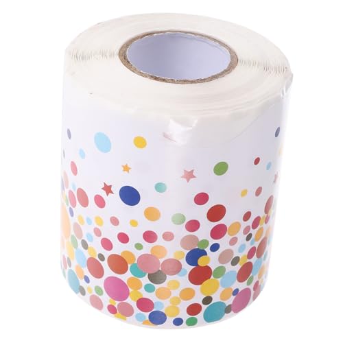 GETAJGHSD Bunte Pinnwand Bordüre Selbstklebende Deko für Klassenzimmer und Ersetzbare Wellenmuster Bordürenrolle für Kreative Gestaltung GETAJGHSD Bunte Pinnwand Bordüre Selbstklebende Deko für Klassenzimmer und Ersetzbare Wellenmuster Bordürenrolle für Kreative Gestaltung von GETAJGHSD