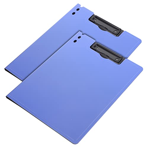 GETAJGHSD Business Office Board Clip Büro Zwischenablage Schreibtisch-Organizer mit Aktenhalter Krankenschwester-Klemmbrett faltbar tragbares Klemmbrett PP-Kunststoff Blue GETAJGHSD Business Office Board Clip Büro Zwischenablage Schreibtisch-Organizer mit Aktenhalter Krankenschwester-Klemmbrett faltbar tragbares Klemmbrett PP-Kunststoff Blue von GETAJGHSD