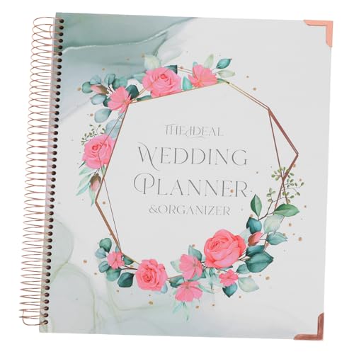 GETAJGHSD Hochzeitsplaner, Homeschool Planer, Hochzeits Scrapbook Papier, Hochzeitsbuch, Hochzeits Mittelstückvasen, Hochzeitsbudgetplaner, Verlobungsparty Dekorationsideen, von GETAJGHSD