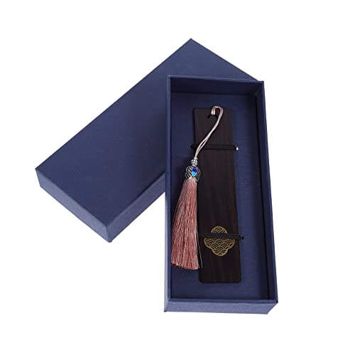 GETAJGHSD Holz Lesezeichen im Chinesischen Stil Klassischer Seitenmarker mit Geschenkbox Handgefertigt Robust und Langlebig für Leser und Studenten Geeignet für Besondere Anlässe GETAJGHSD Holz Lesezeichen im Chinesischen Stil Klassischer Seitenmarker mit Geschenkbox Handgefertigt Robust und Langlebig für Leser und Studenten Geeignet für Besondere Anlässe von GETAJGHSD