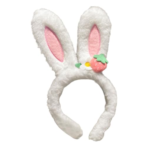 GETAJGHSD Kawaii Bunny Ohren Haarreif Niedlicher Cartoon Hasenohren Kopfschmuck für Kostümpartys Fotorequisiten und Unvergessliche bei Feiern von GETAJGHSD