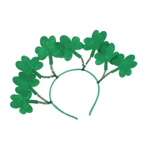 GETAJGHSD Kobold-kostüm-stirnband Mit Kleeblatt-design, St. Patrick's Day, Grünes Kleeblatt-stirnband, Irische Mottopartys, Kopfbedeckung Für Frauen Und Mädchen GETAJGHSD Kobold-kostüm-stirnband Mit Kleeblatt-design, St. Patrick's Day, Grünes Kleeblatt-stirnband, Irische Mottopartys, Kopfbedeckung Für Frauen Und Mädchen von GETAJGHSD