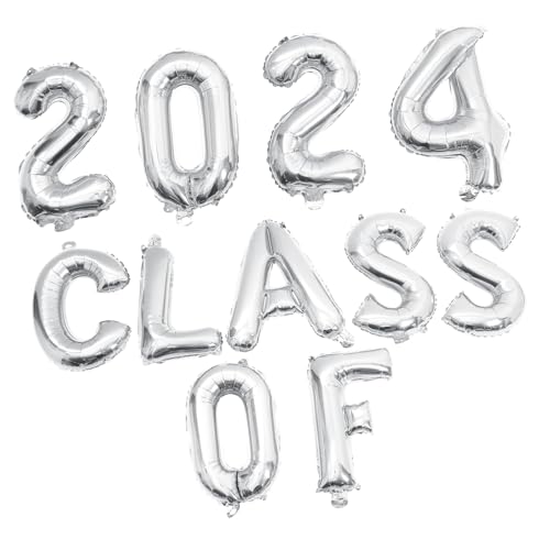 GETAJGHSD Luftballons zur Feier der Graduierung Aluminium Folienballons für Fröhliche Abschlussfeiern und Dekorationen für Klassenräume von GETAJGHSD