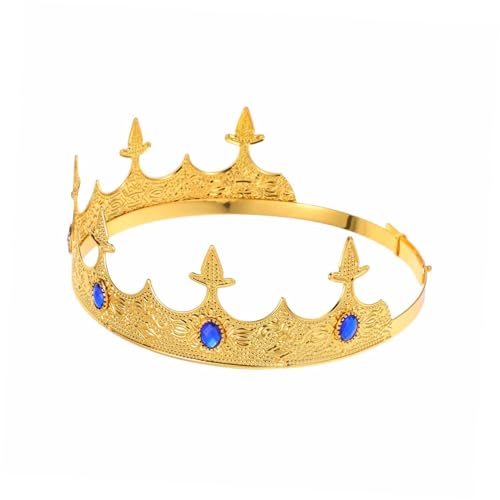GETAJGHSD Herren Party Zubehör Metall Krone Stirnband Für Prinz Kostüm Mittelalter Geburtstag Kopfbedeckung Königliche Kopfbedeckung GETAJGHSD Herren Party Zubehör Metall Krone Stirnband Für Prinz Kostüm Mittelalter Geburtstag Kopfbedeckung Königliche Kopfbedeckung von GETAJGHSD