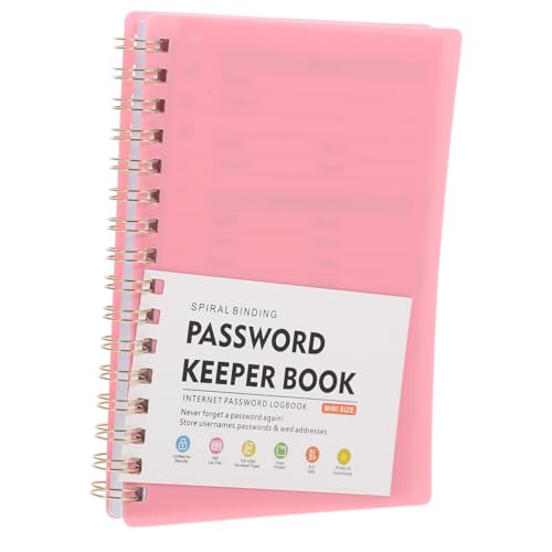 GETAJGHSD Passwortbuch, Passwort Notizbuch, Passwort Organizer, Passwort Logbuch, Passwort Binder von GETAJGHSD