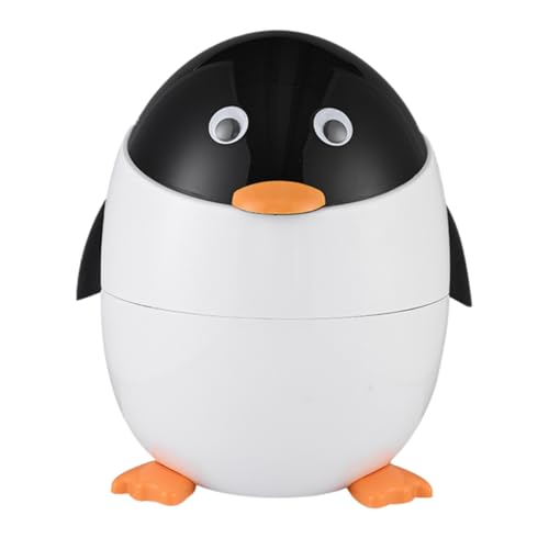 GETAJGHSD Pinguin Mülleimer, Kawaii Mülleimer, Kinder Mülleimer, Kinderzimmer Mülleimer, Kleiner Papierkorb, Mini Mülleimer Für Schlafzimmer, Süßer Mülleimer Für Schlafzimmer, Kleiner GETAJGHSD Pinguin Mülleimer, Kawaii Mülleimer, Kinder Mülleimer, Kinderzimmer Mülleimer, Kleiner Papierkorb, Mini Mülleimer Für Schlafzimmer, Süßer Mülleimer Für Schlafzimmer, Kleiner von GETAJGHSD