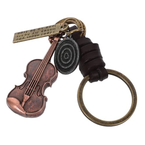 GETAJGHSD Music Fans Dream Schlüsselanhänger Im Vintage-stil Mit Violine Aus Roter Bronze Zinklegierung GETAJGHSD Music Fans Dream Schlüsselanhänger Im Vintage-stil Mit Violine Aus Roter Bronze Zinklegierung von GETAJGHSD