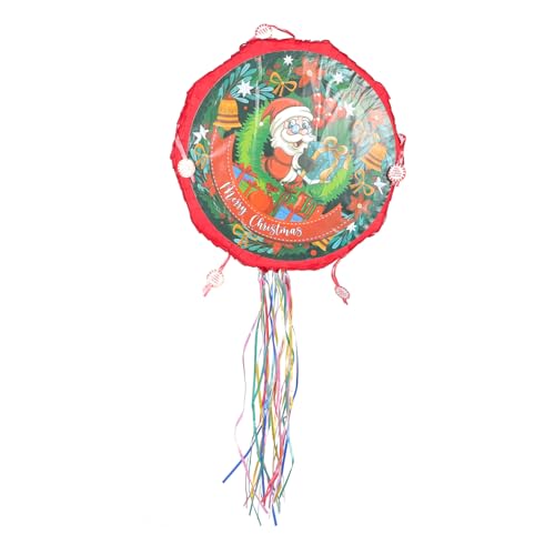 GETAJGHSD Weihnachts Piñata, Dreidimensionale Falt Piñata Mit Süßigkeitenfüllung Für Kinder Und Erwachsene, Party Feiertagsdekoration (Weihnachtsmann Piñata), Party Dekoration, Piñata von GETAJGHSD