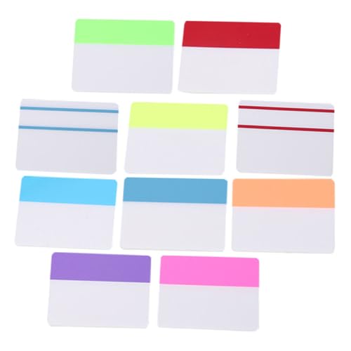 GETAJGHSD Wiederverwendbare Memo Sticker für Schule Büro und Zuhause Bunte Index Tabs für Notizen und Erinnerungen von GETAJGHSD