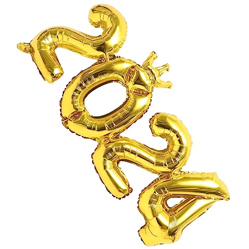 GETAJGHSD Zahlenballons aus Aluminiumfolie Große Party Dekoballons in Glänzendem Gold Robuste Langlebige Jahreszahl Dekoration für Neujahr Abschlussfeier und Festliche Anlässe GETAJGHSD Zahlenballons aus Aluminiumfolie Große Party Dekoballons in Glänzendem Gold Robuste Langlebige Jahreszahl Dekoration für Neujahr Abschlussfeier und Festliche Anlässe von GETAJGHSD