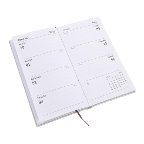 GETAJGHSD Zeitmanagement Kalenderplaner Notizblock, Empfindlicher Planer, Notizbuch, Agenda, Notizblock, Notizbücher, Notizbücher, Zeitplan, Notizbuch, Bürozubehör, Multifunktions Planer von GETAJGHSD