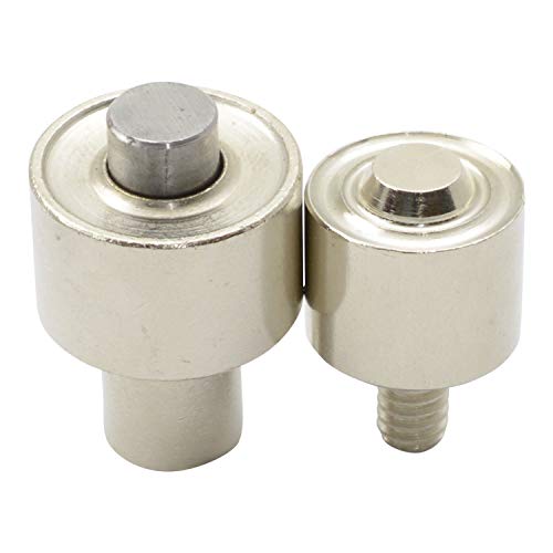 GETMORE Parts Werkzeug für Ösen, Ösenwerkzeug, Presswerkzeug, zweiteilig, für Ösenpresse, Handpresse, Hebelpresse, Nietpresse - für Metallösen, 10 mm GETMORE Parts Werkzeug für Ösen, Ösenwerkzeug, Presswerkzeug, zweiteilig, für Ösenpresse, Handpresse, Hebelpresse, Nietpresse - für Metallösen, 10 mm von GETMORE Parts