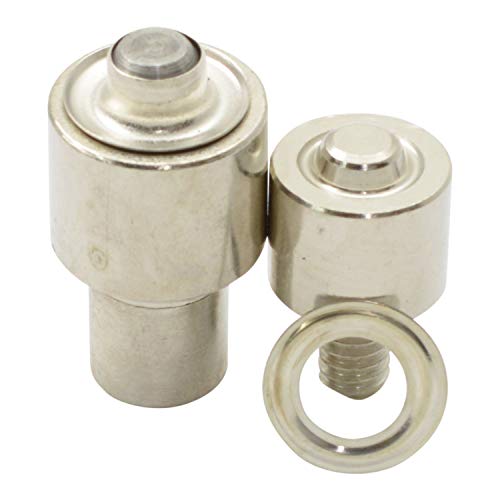 GETMORE Parts Werkzeug für Ösen, Ösenwerkzeug, Presswerkzeug, zweiteilig, für Ösenpresse, Handpresse, Hebelpresse, Nietpresse - für Metallösen, 7 mm GETMORE Parts Werkzeug für Ösen, Ösenwerkzeug, Presswerkzeug, zweiteilig, für Ösenpresse, Handpresse, Hebelpresse, Nietpresse - für Metallösen, 7 mm von GETMORE Parts