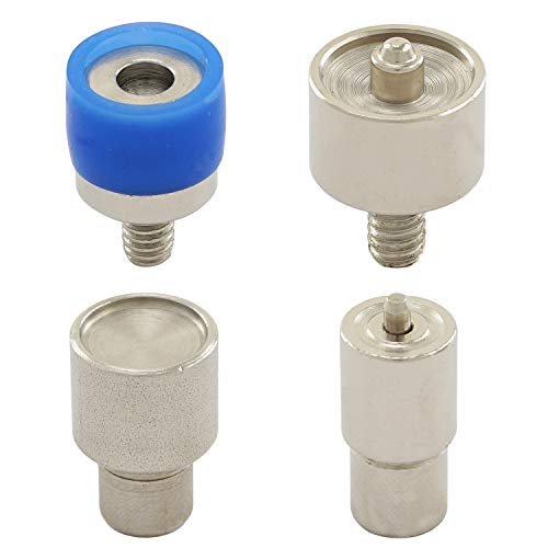 GETMORE Parts Werkzeug M6, Presswerkzeug für Druckknöpfe, Druckknopfwerkzeug für Hebel- und Spindelpressen mit M6-Gewinde (S-Feder, 10 mm) von GETMORE Parts
