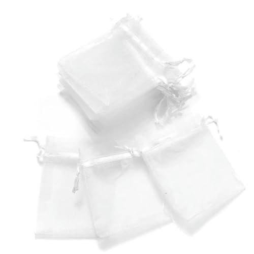 GETSTREE Kleine Kordelzugbeutel, 100 Stück Schmuckverpackungsbeutel 7 x 9 cm Organzabeutel Aufbewahrung Make-up Hochzeit Kordelzugbeutel GETSTREE Kleine Kordelzugbeutel, 100 Stück Schmuckverpackungsbeutel 7 x 9 cm Organzabeutel Aufbewahrung Make-up Hochzeit Kordelzugbeutel von GETSTREE