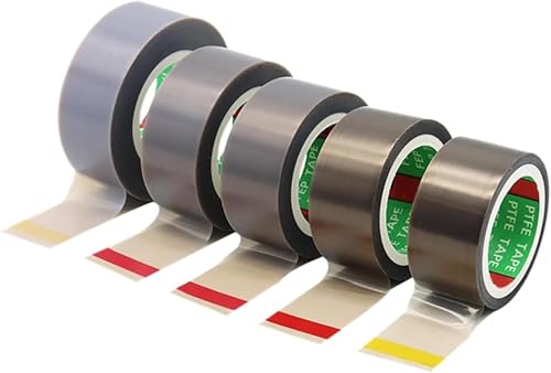 Hochtemperatur-Glasfaser-Klebeband, 0,5 mm dick, PTFE, für Vakuumiermaschinen, Elektroindustrie, 10 Meter lang, 1 Stück (100 mm) von GETSTREE