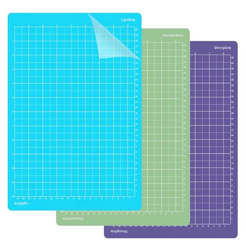 3 Teilige Schneidemaschinenun Terlage Ersatz Klebe Schneidematte Plotter Matte Schneidematten 8,5 x 12 Zoll Rutschfester Schrippige Schneidmatte Gitterschneiden Blockset Geeignet für Karton Leder etc 3 Teilige Schneidemaschinenun Terlage Ersatz Klebe Schneidematte Plotter Matte Schneidematten 8,5 x 12 Zoll Rutschfester Schrippige Schneidmatte Gitterschneiden Blockset Geeignet für Karton Leder etc von GEXINKEJI