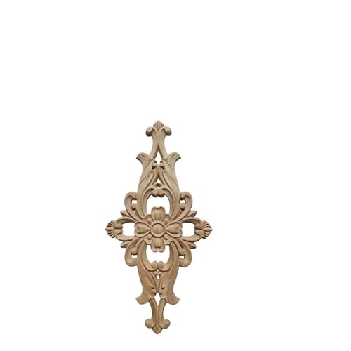 Ornamente FüR MöBel Holzfiguren, Kunsthandwerk, einzigartige natürliche Blumen, aus Holz geschnitzte Eckapplikationen, Rahmen, Möbel, Holzschnitzerei for Wohnmöbel-Dekor Holzornamente(MD-0001-3-27-13C Ornamente FüR MöBel Holzfiguren, Kunsthandwerk, einzigartige natürliche Blumen, aus Holz geschnitzte Eckapplikationen, Rahmen, Möbel, Holzschnitzerei for Wohnmöbel-Dekor Holzornamente(MD-0001-3-27-13C von GFDSGRE