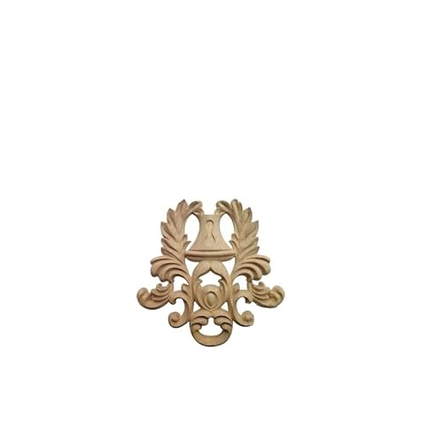Ornamente FüR MöBel Holzfiguren, Kunsthandwerk, einzigartige natürliche Blumen, aus Holz geschnitzte Eckapplikationen, Rahmen, Möbel, Holzschnitzerei for Wohnmöbel-Dekor Holzornamente(MD-0001-8-12-12C Ornamente FüR MöBel Holzfiguren, Kunsthandwerk, einzigartige natürliche Blumen, aus Holz geschnitzte Eckapplikationen, Rahmen, Möbel, Holzschnitzerei for Wohnmöbel-Dekor Holzornamente(MD-0001-8-12-12C von GFDSGRE