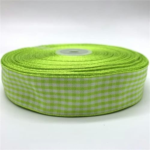 3 Rollen 5 Yards 10/15/20/25 mm rotes kariertes Band mit Gittermuster für Heim-Weihnachtsdekoration, DIY-Geschenkverpackungen-Grün-10 mm 5 Yards 3 Rollen 5 Yards 10/15/20/25 mm rotes kariertes Band mit Gittermuster für Heim-Weihnachtsdekoration, DIY-Geschenkverpackungen-Grün-10 mm 5 Yards von GFFJHGGD