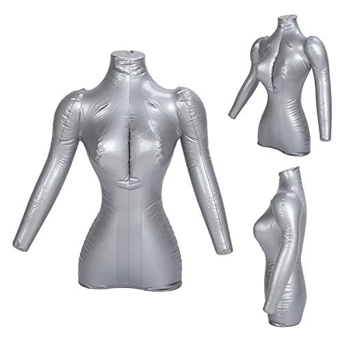 GFRGFH Kleidung Display Modell PVC Material Weiblicher Mantel Oberkörper Aufblasbare Mannequin Rack von GFRGFH