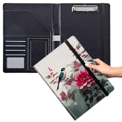GFRGTFHYT Klemmbrett für Padfolio-Klemmbrett, Ordner, Portfolio, PU-Leder, Klemmbretter mit Aufbewahrungsabdeckung für Rechtsblockhalter, Briefgröße, A4, Schreibblock für Büro, Notizblock GFRGTFHYT Klemmbrett für Padfolio-Klemmbrett, Ordner, Portfolio, PU-Leder, Klemmbretter mit Aufbewahrungsabdeckung für Rechtsblockhalter, Briefgröße, A4, Schreibblock für Büro, Notizblock von GFRGTFHYT