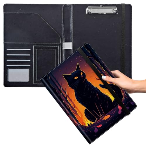 GFRGTFHYT Klemmbrett für Padfolio-Klemmbrett, Ordner, Portfolio, PU-Leder, Klemmbretter mit Aufbewahrungsabdeckung für Rechtsblockhalter, Briefgröße, A4, Schreibblock für Büro, Notizblock GFRGTFHYT Klemmbrett für Padfolio-Klemmbrett, Ordner, Portfolio, PU-Leder, Klemmbretter mit Aufbewahrungsabdeckung für Rechtsblockhalter, Briefgröße, A4, Schreibblock für Büro, Notizblock von GFRGTFHYT