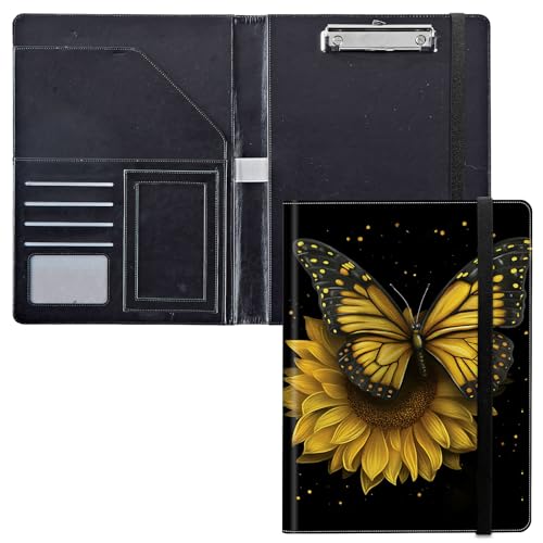 GFRGTFHYT Klemmbrett für Padfolio-Klemmbrett, Ordner, Portfolio, PU-Leder, Klemmbretter mit Aufbewahrungsabdeckung für Rechtsblockhalter, Briefgröße, A4, Schreibblock für Büro, Notizblock GFRGTFHYT Klemmbrett für Padfolio-Klemmbrett, Ordner, Portfolio, PU-Leder, Klemmbretter mit Aufbewahrungsabdeckung für Rechtsblockhalter, Briefgröße, A4, Schreibblock für Büro, Notizblock von GFRGTFHYT
