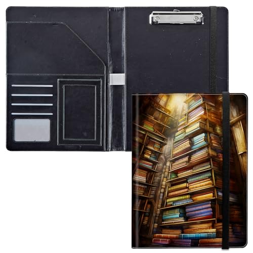 GFRGTFHYT Klemmbrett für Padfolio-Klemmbrett, Ordner, Portfolio, PU-Leder, Klemmbretter mit Aufbewahrungsabdeckung für Rechtsblockhalter, Briefgröße, A4, Schreibblock für Büro, Notizblock GFRGTFHYT Klemmbrett für Padfolio-Klemmbrett, Ordner, Portfolio, PU-Leder, Klemmbretter mit Aufbewahrungsabdeckung für Rechtsblockhalter, Briefgröße, A4, Schreibblock für Büro, Notizblock von GFRGTFHYT