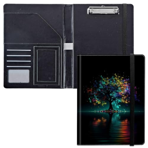 GFRGTFHYT Klemmbrett für Padfolio-Klemmbrett, Ordner, Portfolio, PU-Leder, Klemmbretter mit Aufbewahrungsabdeckung für Rechtsblockhalter, Briefgröße, A4, Schreibblock für Büro, Notizblock GFRGTFHYT Klemmbrett für Padfolio-Klemmbrett, Ordner, Portfolio, PU-Leder, Klemmbretter mit Aufbewahrungsabdeckung für Rechtsblockhalter, Briefgröße, A4, Schreibblock für Büro, Notizblock von GFRGTFHYT