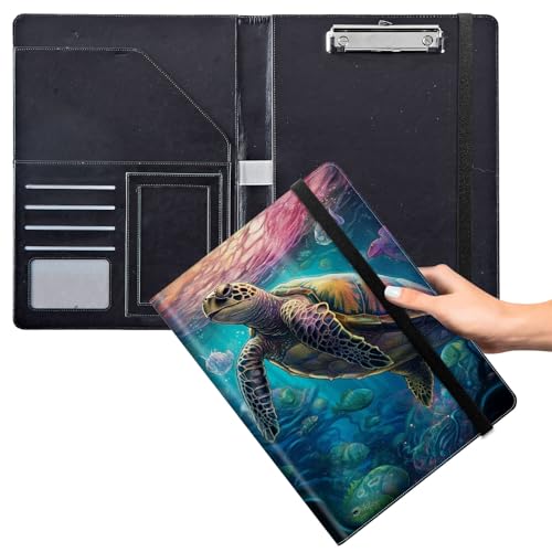 GFRGTFHYT Klemmbrett für Padfolio-Klemmbrett, Ordner, Portfolio, PU-Leder, Klemmbretter mit Aufbewahrungsabdeckung für Rechtsblockhalter, Briefgröße, A4, Schreibblock für Büro, Notizblock GFRGTFHYT Klemmbrett für Padfolio-Klemmbrett, Ordner, Portfolio, PU-Leder, Klemmbretter mit Aufbewahrungsabdeckung für Rechtsblockhalter, Briefgröße, A4, Schreibblock für Büro, Notizblock von GFRGTFHYT