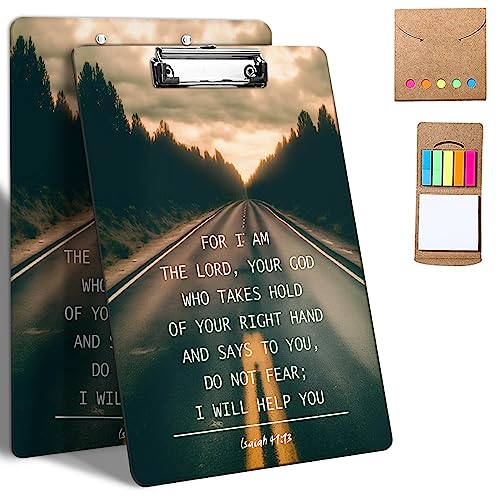 Kunststoff-Klemmbretter, 9 x 12,5 cm Klemmbretter mit niedrigem Profil-Clip, niedliches Klemmbrett, A4, Briefgröße für Klassenzimmer, Büro, Studenten, Frauen, Kinder, mit Notizen, Zitaten, Bibel Kunststoff-Klemmbretter, 9 x 12,5 cm Klemmbretter mit niedrigem Profil-Clip, niedliches Klemmbrett, A4, Briefgröße für Klassenzimmer, Büro, Studenten, Frauen, Kinder, mit Notizen, Zitaten, Bibel von GFRGTFHYT