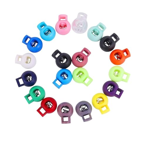 108 Stück Seilklemmen, 1,8cm Farbiges Seilschloss, Seil-Stopper, 1 Loch Seildübel, Kordelstopper Für Jacken, Sportbekleidung Und Rucksäcke Kordelklemme 108 Stück Seilklemmen, 1,8cm Farbiges Seilschloss, Seil-Stopper, 1 Loch Seildübel, Kordelstopper Für Jacken, Sportbekleidung Und Rucksäcke Kordelklemme von GFTCGK