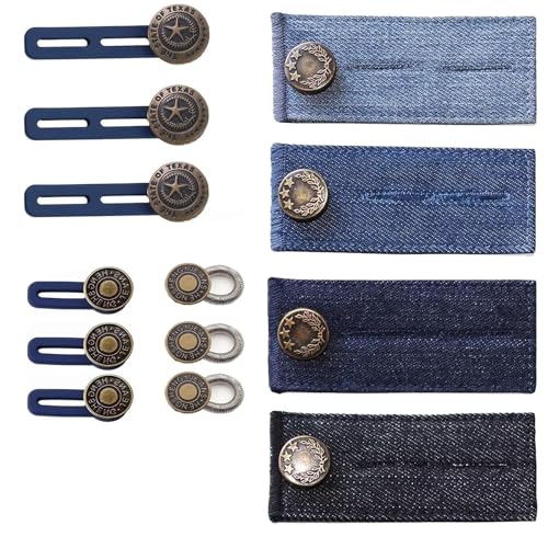 Hosenbunderweiterung,13 StückTaille Extender Elastischen Knopf, Hosenbund VerläNgerung, Hosenknopf VerläNgerung, Hosenerweiterung, Geeignet für Jeans, Hosen, Anzughosen, Hosenverlängerung Hosenbunderweiterung,13 StückTaille Extender Elastischen Knopf, Hosenbund VerläNgerung, Hosenknopf VerläNgerung, Hosenerweiterung, Geeignet für Jeans, Hosen, Anzughosen, Hosenverlängerung von GFTCGK