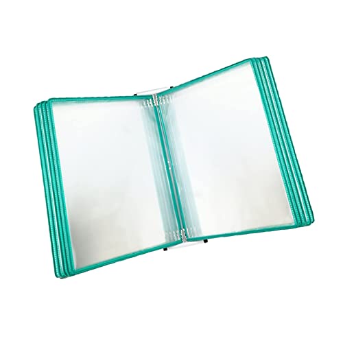Flip-File-Halter, an der Wand montiertes Poster-Flip-Book-Display, mit 10 doppelseitigen Paneelen, an der Wand montiertes Referenzsystem for Dokumente im A4-Letter-Format, verschiedene Farben, PVC (ro Flip-File-Halter, an der Wand montiertes Poster-Flip-Book-Display, mit 10 doppelseitigen Paneelen, an der Wand montiertes Referenzsystem for Dokumente im A4-Letter-Format, verschiedene Farben, PVC (ro von GGFFJ