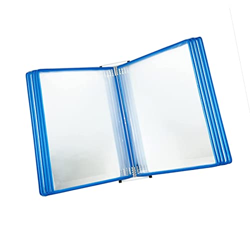 Flip-File-Halter, an der Wand montiertes Poster-Flip-Book-Display, mit 10 doppelseitigen Paneelen, an der Wand montiertes Referenzsystem for Dokumente im A4-Letter-Format, verschiedene Farben, PVC (ro Flip-File-Halter, an der Wand montiertes Poster-Flip-Book-Display, mit 10 doppelseitigen Paneelen, an der Wand montiertes Referenzsystem for Dokumente im A4-Letter-Format, verschiedene Farben, PVC (ro von GGFFJ