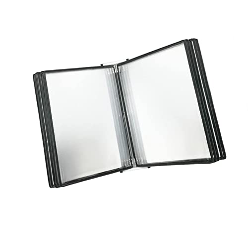 Flip-File-Halter, an der Wand montiertes Poster-Flip-Book-Display, mit 10 doppelseitigen Paneelen, an der Wand montiertes Referenzsystem for Dokumente im A4-Letter-Format, verschiedene Farben, PVC (ro Flip-File-Halter, an der Wand montiertes Poster-Flip-Book-Display, mit 10 doppelseitigen Paneelen, an der Wand montiertes Referenzsystem for Dokumente im A4-Letter-Format, verschiedene Farben, PVC (ro von GGFFJ