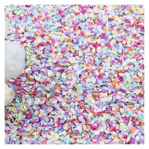 Pailletten for Basteln, 10 g, 4 mm, Pailletten, PVC, lose Diamant-Pailletten, Pailletten, Nähen, Hochzeitsbasteln(Colorful) von GGFFJ