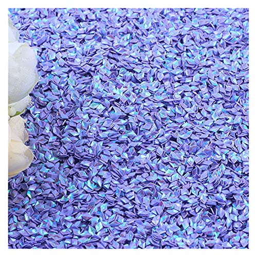 Pailletten for Basteln, 10 g, 4 mm, Pailletten, PVC, lose Diamant-Pailletten, Pailletten, Nähen, Hochzeitsbasteln(Purple) von GGFFJ