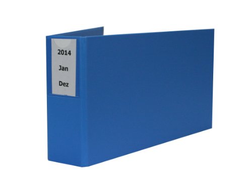 Bankauszugsordner/Ordner für Kontoauszüge mit Beschriftungstasche blau Bankauszugsordner/Ordner für Kontoauszüge mit Beschriftungstasche blau von ggm