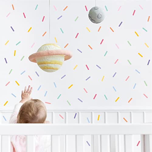 GHELKUC 240PCS Wandtattoo Kinderzimmer,Farbstreifen Aquarell PVC Wandaufkleber für Kinder, Mädchen, Kinderzimmer, Babyzimmer Matte Wandsticker GHELKUC 240PCS Wandtattoo Kinderzimmer,Farbstreifen Aquarell PVC Wandaufkleber für Kinder, Mädchen, Kinderzimmer, Babyzimmer Matte Wandsticker von GHELKUC