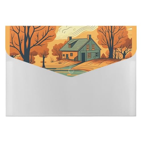 Akkordeon-Aktenordner mit 6 Fächern, Akkordeon-Ordner, Akkordeon-Ordner mit Etiketten, Reise-Dokumentenmappe, Kunststoff-Umschläge mit Schnappverschluss, 33 x 23 cm Akkordeon-Aktenordner mit 6 Fächern, Akkordeon-Ordner, Akkordeon-Ordner mit Etiketten, Reise-Dokumentenmappe, Kunststoff-Umschläge mit Schnappverschluss, 33 x 23 cm von GHENBLT
