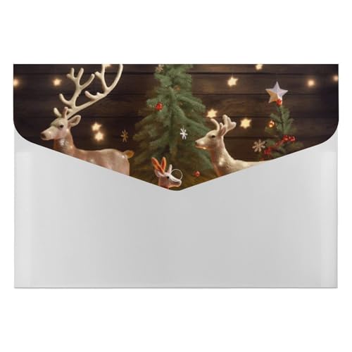 Akkordeon-Aktenordner mit 6 Fächern, Akkordeon-Ordner mit Weihnachtsbäumen, Akkordeon-Ordner mit Etiketten, Reisedokumentenmappen, Kunststoff-Umschläge mit Schnappverschluss, 33 x 23 cm Akkordeon-Aktenordner mit 6 Fächern, Akkordeon-Ordner mit Weihnachtsbäumen, Akkordeon-Ordner mit Etiketten, Reisedokumentenmappen, Kunststoff-Umschläge mit Schnappverschluss, 33 x 23 cm von GHENBLT