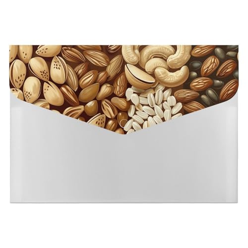 Akkordeon-Aktenordner mit 6 Fächern, Fächer, Akkordeon-Ordner mit Etiketten, Reise-Dokumentenmappe, Kunststoff-Umschläge mit Schnappverschluss, 33 x 23 cm Akkordeon-Aktenordner mit 6 Fächern, Fächer, Akkordeon-Ordner mit Etiketten, Reise-Dokumentenmappe, Kunststoff-Umschläge mit Schnappverschluss, 33 x 23 cm von GHENBLT