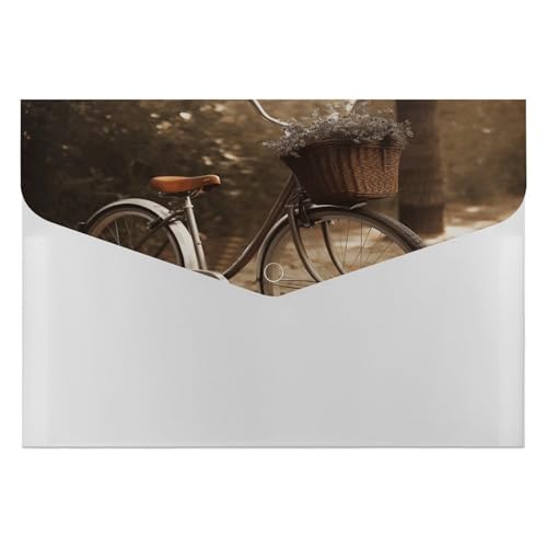 Fahrrad-Akkordeon-Aktenordner, 6 Fächer, Dokumenten-Organizer, Fächermappe mit Etiketten, Reisedokumentenmappen, Kunststoff-Umschläge mit Schnappverschluss, 33 x 23 cm Fahrrad-Akkordeon-Aktenordner, 6 Fächer, Dokumenten-Organizer, Fächermappe mit Etiketten, Reisedokumentenmappen, Kunststoff-Umschläge mit Schnappverschluss, 33 x 23 cm von GHENBLT
