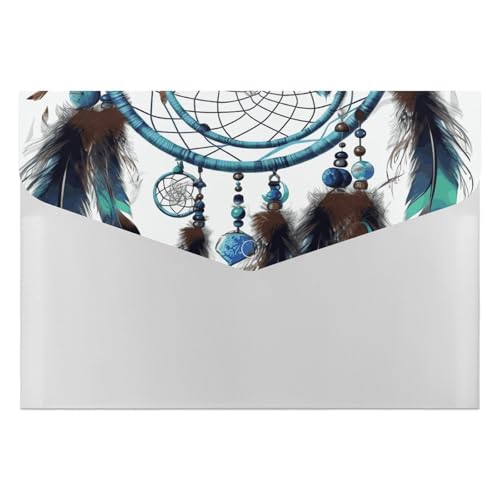 Indianer-Traumfänger-Akkordeon-Aktenordner, 6 Fächer, Dokumenten-Organizer, Fächermappe mit Etiketten, Reisedokumentenmappe, Kunststoff-Umschläge mit Schnappverschluss, 33 x 22,9 cm Indianer-Traumfänger-Akkordeon-Aktenordner, 6 Fächer, Dokumenten-Organizer, Fächermappe mit Etiketten, Reisedokumentenmappe, Kunststoff-Umschläge mit Schnappverschluss, 33 x 22,9 cm von GHENBLT